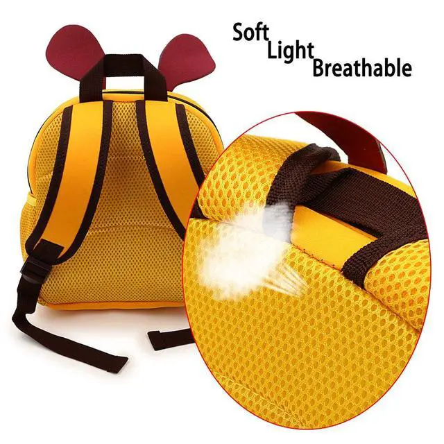Alt view image 3 of 7 - Little Kid Toddler Backpack Baby Boys Girls Kindergarten Pre School Bags Cute Neoprene Cartoon Backpacks for Baby Boy Girl(Puppy)