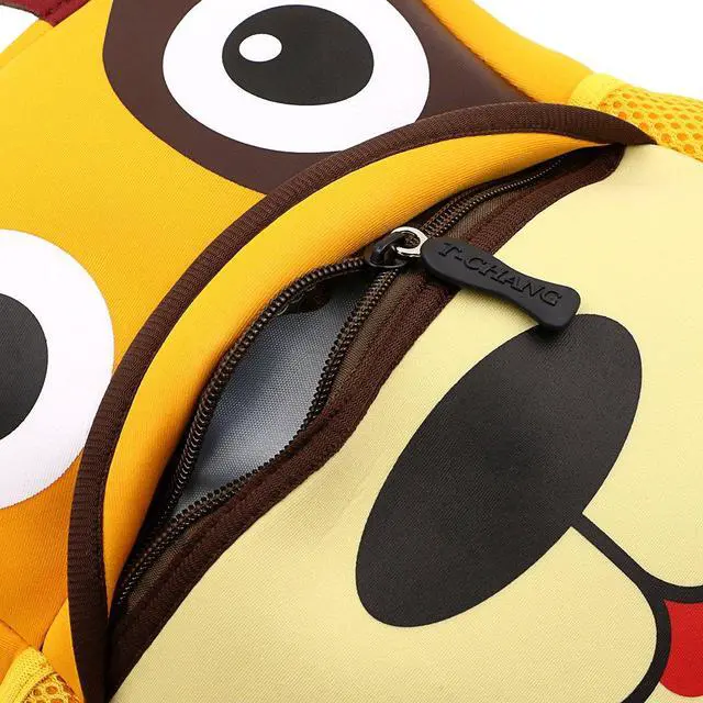 Alt view image 5 of 7 - Little Kid Toddler Backpack Baby Boys Girls Kindergarten Pre School Bags Cute Neoprene Cartoon Backpacks for Baby Boy Girl(Puppy)