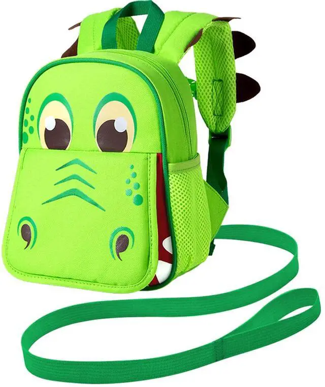 Main image of Toddler Backpack Leash, 9.5" Kids Dinosaur Safety Leashes Bookbag for Boys Children
