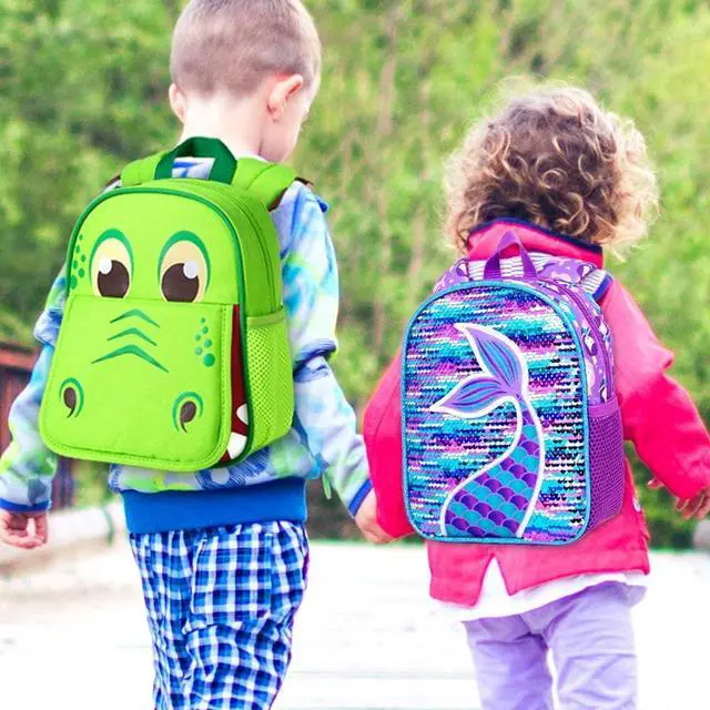 Alt view image 2 of 7 - Toddler Backpack Leash, 9.5" Kids Dinosaur Safety Leashes Bookbag for Boys Children