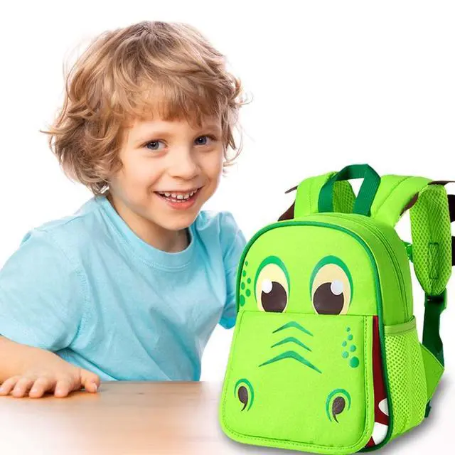 Alt view image 7 of 7 - Toddler Backpack Leash, 9.5" Kids Dinosaur Safety Leashes Bookbag for Boys Children