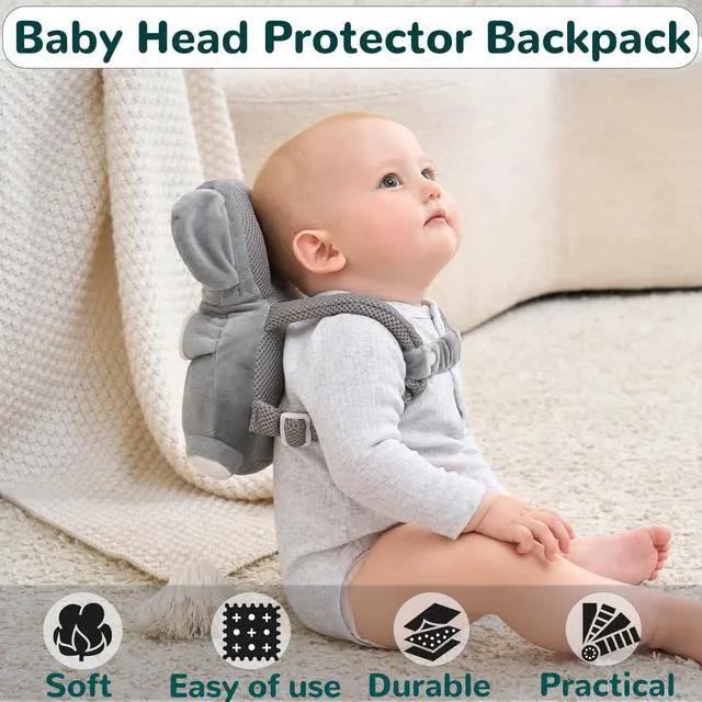 Alt view image 5 of 6 - Baby Head Protector Backpack, 6 Month Old Baby Must Haves
