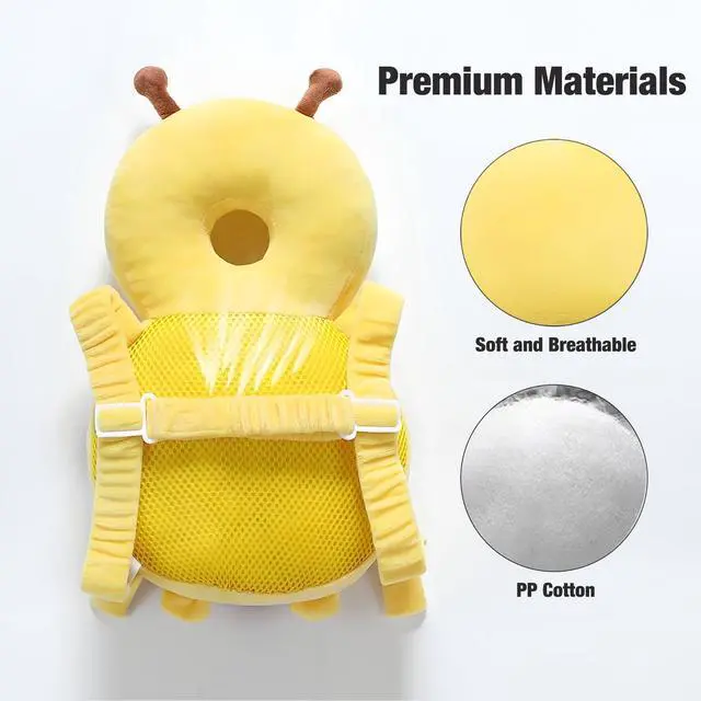 Alt view image 5 of 7 - Baby Head Protection Backpack, Toddler Walking Head Protector