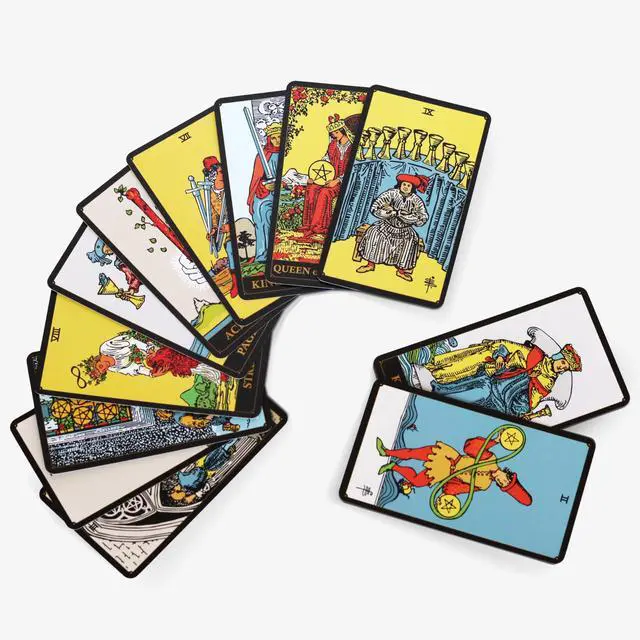 Alt view image 6 of 7 - Classic Tarot Cards for Beginners - Traditional Tarot Deck (Dark)