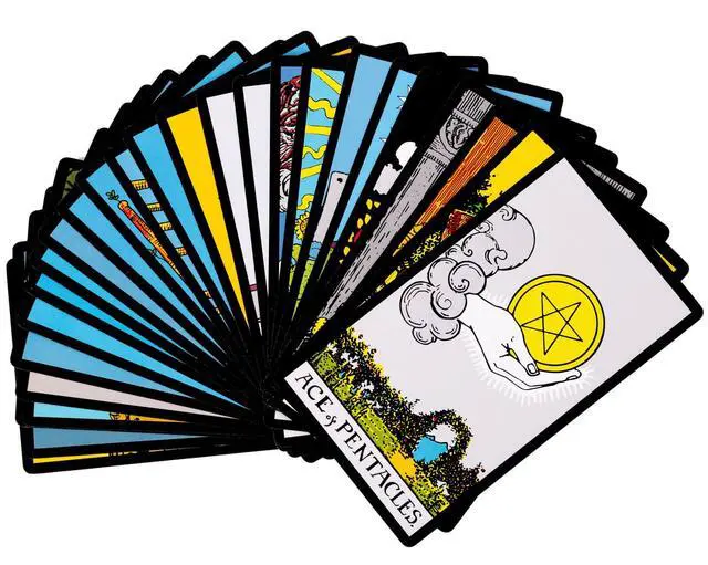 Alt view image 5 of 7 - The Original Tarot Cards Deck with Guidebook and Linen Bag for Beginners