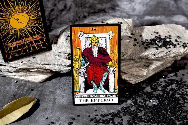 Alt view image 7 of 7 - The Original Tarot Cards Deck with Guidebook and Linen Bag for Beginners