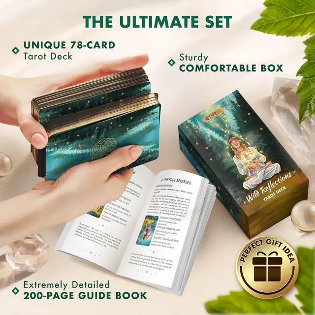 Alt view image 4 of 7 - Tarot Cards for Beginners - Wild Reflections Unique Tarot Deck