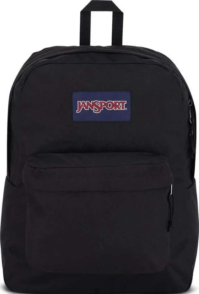 Main image of SuperBreak One Backpacks - Durable, Lightweight Bookbag with 1 Main Compartment, Front Utility Pocket with Built-in Organizer - Premium Backpack, Black