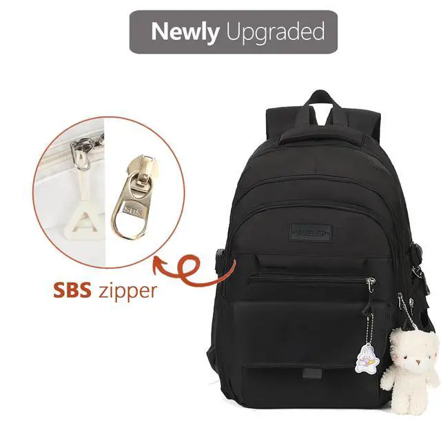 Alt view image 6 of 7 - Girls Backpack for College High Middle School, Cute Teen Bookbag