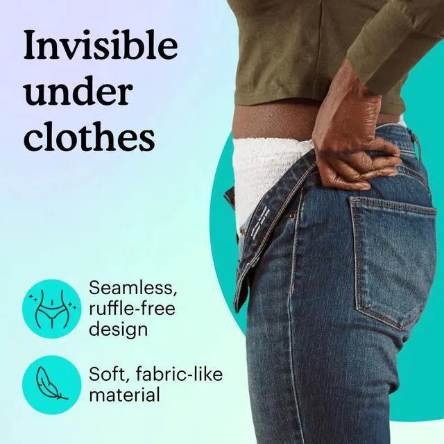 Alt view image 6 of 7 - Overnight Absorbency Pull Ups - Adult Disposable Incontinence Underwear, Extra Absorbent Nighttime Briefs for Men and Women, White, Large, 20 Count