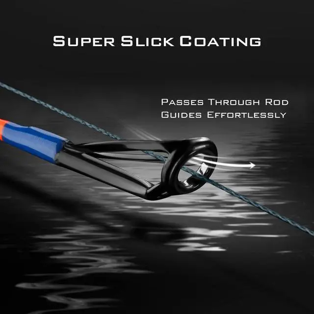 Alt view image 3 of 7 - Superpower Braided Fishing Line,30LB,150 Yds,Gray,4X