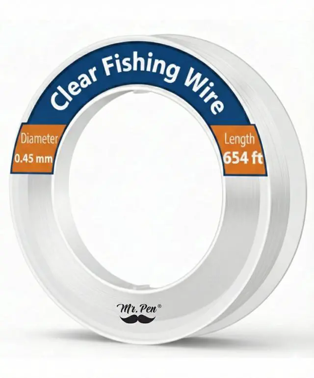 Main image of Fishing Line Clear, 218 Yard, 1 Pack, Nylon String