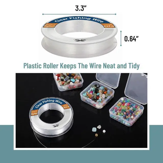 Alt view image 2 of 7 - Fishing Line Clear, 218 Yard, 1 Pack, Nylon String