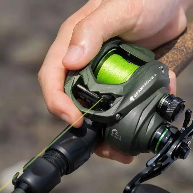 Alt view image 4 of 7 - Destron Braided Fishing Line, Grass Green , 150 yds-6lb-0.11mm