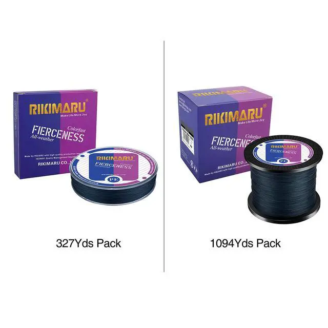 Alt view image 2 of 6 - Braided Fishing Line Abrasion Resistant Superline Zero Stretch&Low Memory Extra Thin Diameter Dark Gray 327Yds,15LB