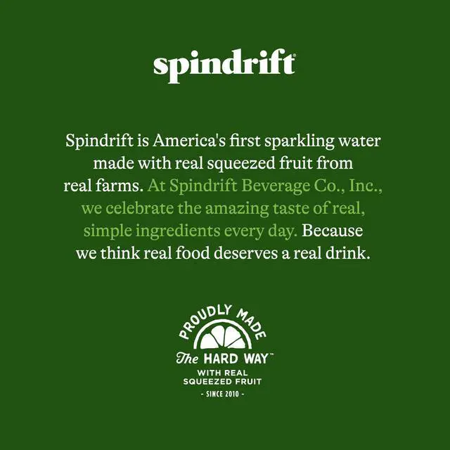 Alt view image 7 of 7 - Sparkling Water, Lime Flavored, Made with Real Squeezed Fruit, 12 Fl Oz Cans, Pack of 24 (Only 4 Calories per Can)