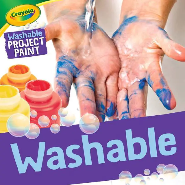 Alt view image 4 of 7 - Washable Kids Paint (6ct), School Supplies, Painting Set for Kids, Spring Crafts, Art Teacher Gifts for Toddlers, Ages 3+