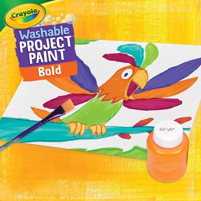 Alt view image 5 of 7 - Washable Kids Paint (6ct), School Supplies, Painting Set for Kids, Spring Crafts, Art Teacher Gifts for Toddlers, Ages 3+