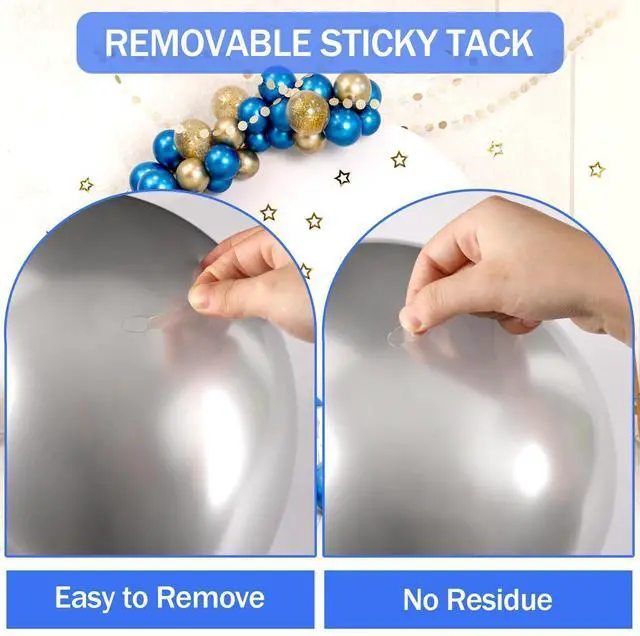 Alt view image 3 of 7 - 140 Pcs Double Sided Sticky Dots,8 x 10 mm Square Putty Tape