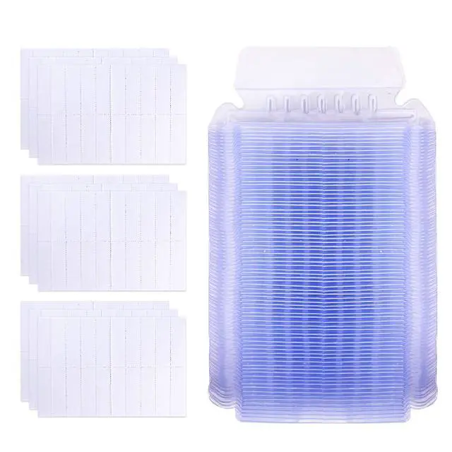 Alt view image 3 of 7 - File Folder Tabs, 2 Inch Clear Hanging File Folder Tabs with Inserts