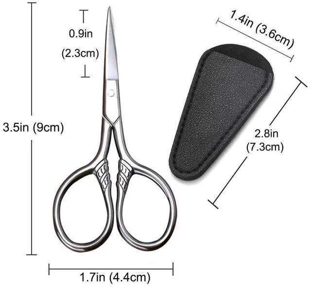 Alt view image 6 of 7 - Small Precision Scissors, 3.5in Beauty Grooming Kit