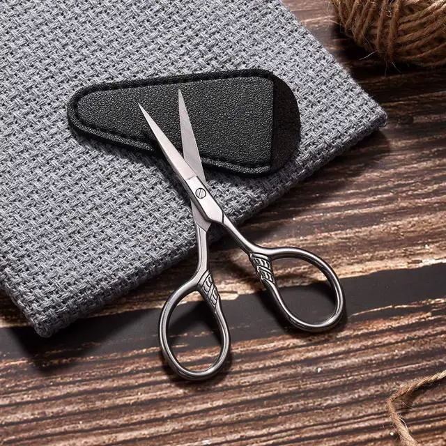 Alt view image 7 of 7 - Small Precision Scissors, 3.5in Beauty Grooming Kit