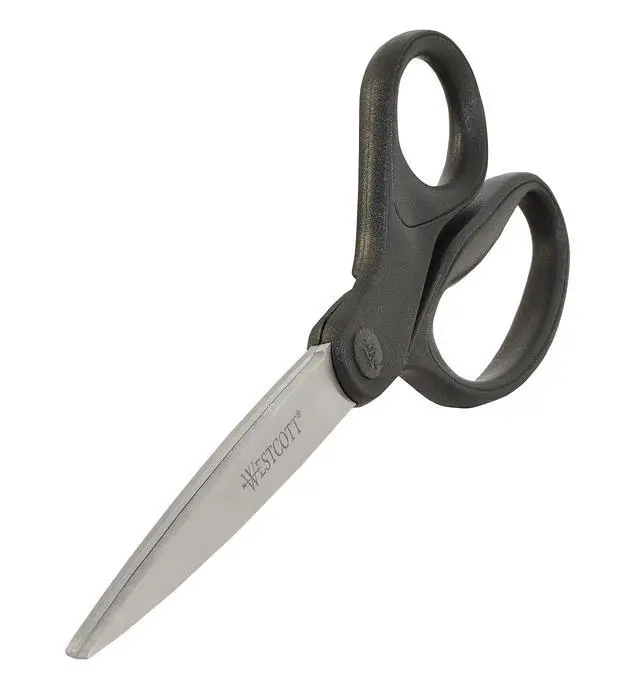 Alt view image 2 of 6 - 16451 8-Inch KleenEarth Recycled Scissors For Office and Home, Black
