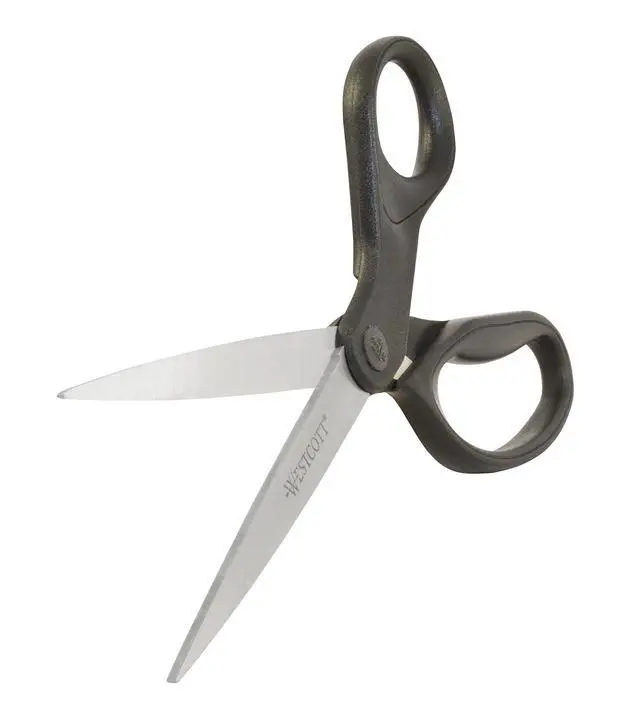 Alt view image 4 of 6 - 16451 8-Inch KleenEarth Recycled Scissors For Office and Home, Black