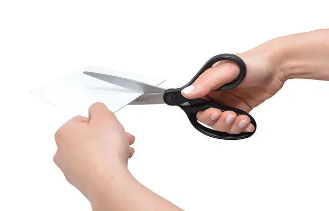 Alt view image 5 of 6 - 16451 8-Inch KleenEarth Recycled Scissors For Office and Home, Black