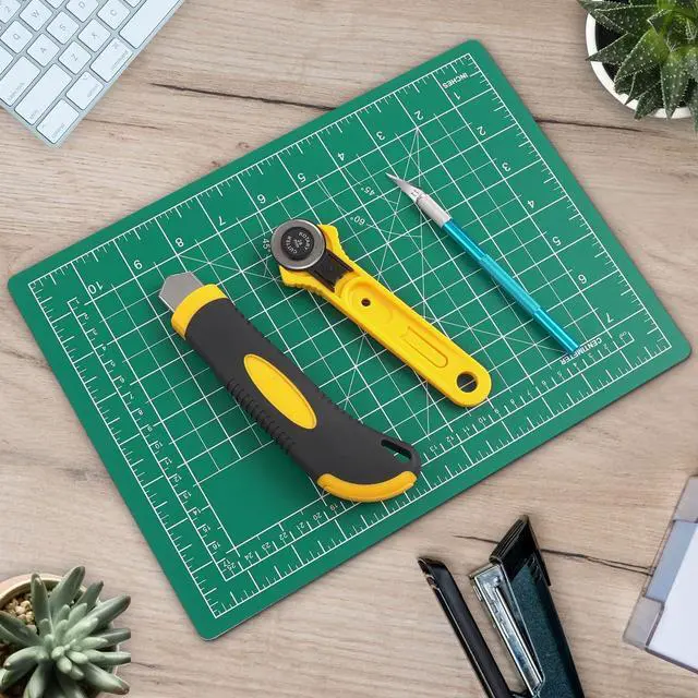 Alt view image 5 of 7 - 8in×6in Cutting Mat, A5 Cutting Mat for Sewing, Fabric Craft Mat
