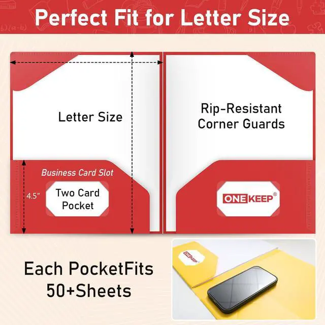 Alt view image 2 of 7 - 8 Pack Plastic folders with Pockets 2-Pocket Document Folders