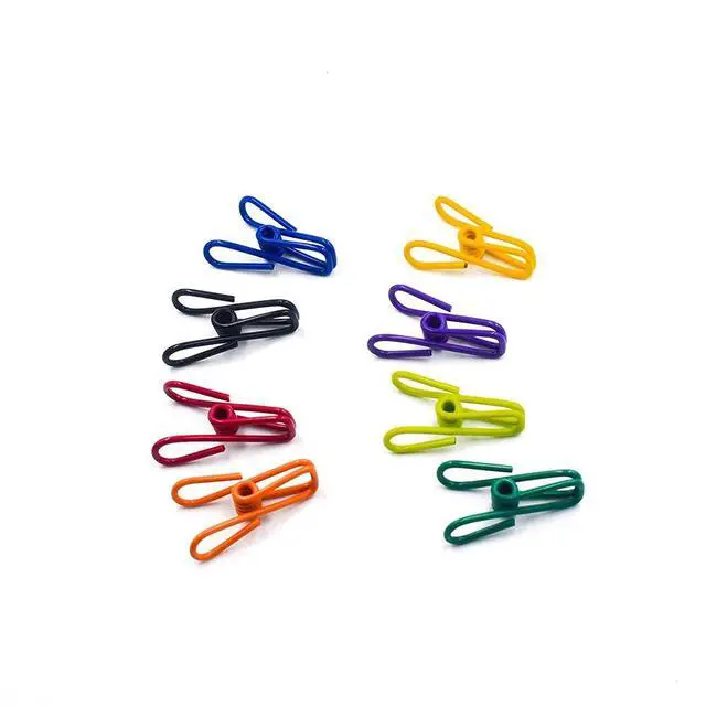 Alt view image 7 of 7 - 16 Pack Chip Clips, Utility PVC-Coated Colorful Steel Clip for Sealing Food