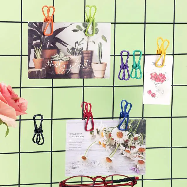 Alt view image 6 of 7 - 16 Pack Chip Clips, Utility PVC-Coated Colorful Steel Clip for Sealing Food