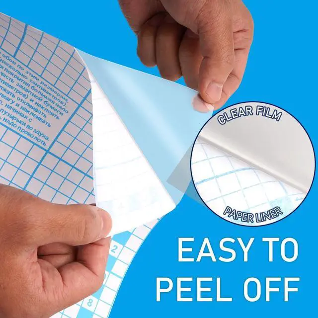 Alt view image 5 of 7 - Clear Contact Paper for Books, Adhesive Book Cover, 17.5 in x 5 ft