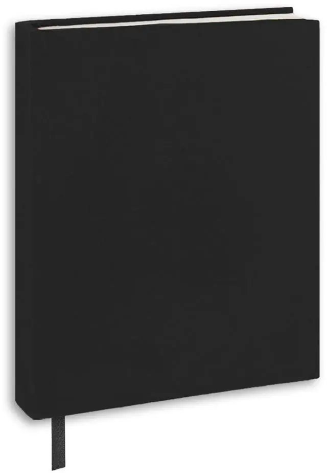 Main image of Black Book Cover Jumbo, 1 Pack, 9x11 Inch Stretchable Book Sox