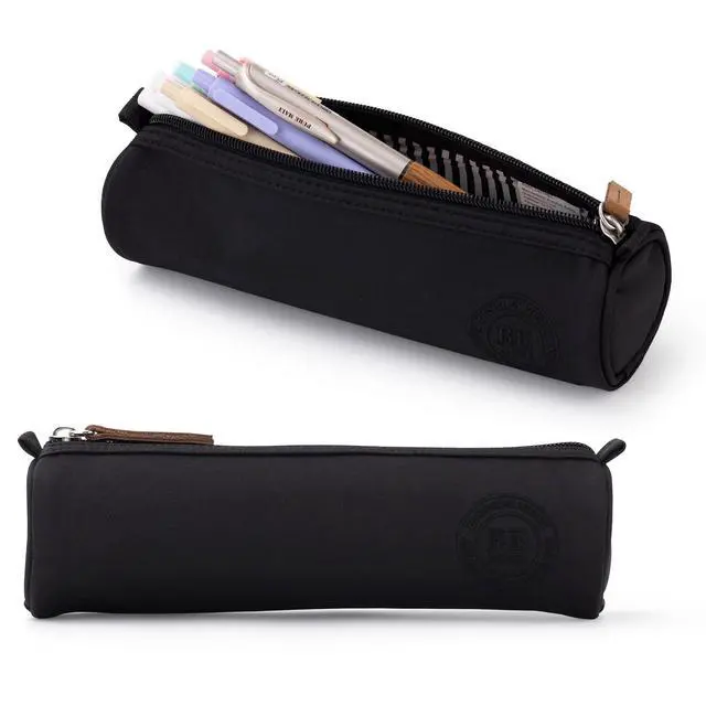 Alt view image 6 of 6 - Small Pencil Case Pencil Pouch Stationery Pen Bag Office Supplies for Girls Women-Black