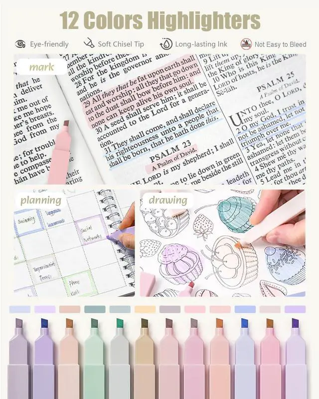 Alt view image 4 of 7 - School Supplies with Cute Pencil Case, 39ct, Pink