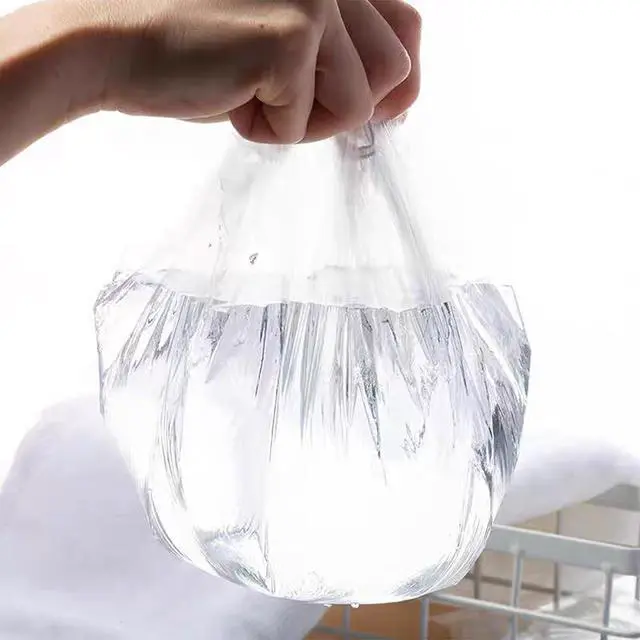 Alt view image 3 of 7 - 200PCS Disposable Shower Caps, Plastic Clear Hair Cap Large Thick Waterproof Bath Caps for Women & Men Unisex Reusable Travel Essentials for Deep Conditioning, Hair Treatment, Hotel, Spa, and Home Use