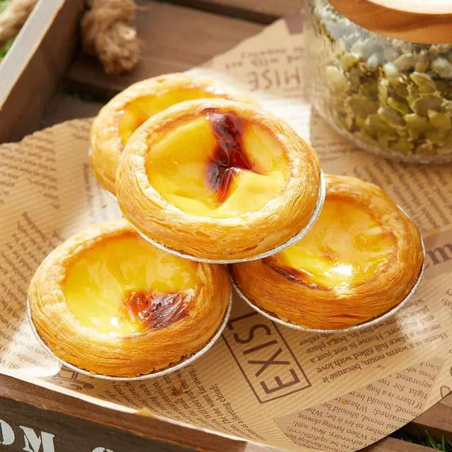 Alt view image 6 of 7 - 100 PCS Mini Pie Pans, Aluminum Foil Disposable Egg Tart Molds, Mini Tart Pans for Baking, Mini Tart Shells for Making Cupcake, Quiche Pie, Caramel Pudding