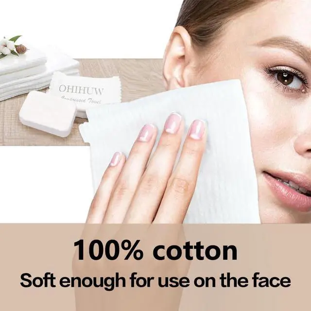 Alt view image 2 of 5 - Disposable Towel Thicker Style Magic Compressed Towel Large Size Coin Tissue Portable Washcloth Reusable for Travel Camping Hiking Outdoor Sports Beauty Salon