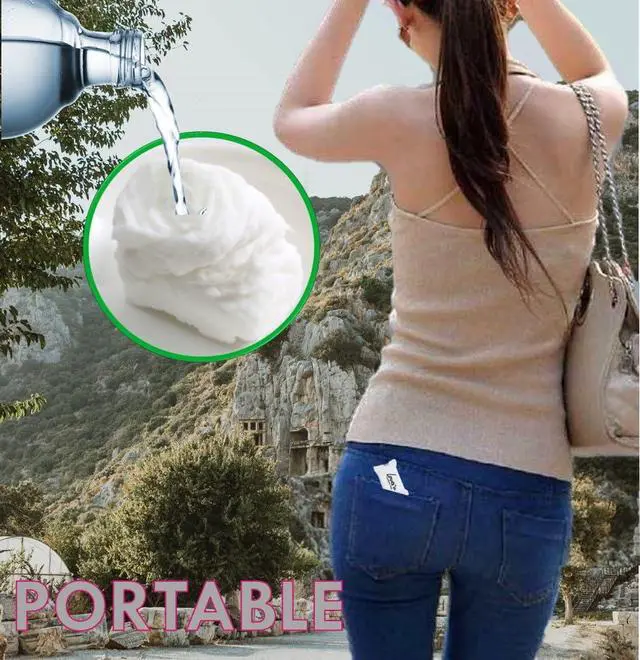 Alt view image 5 of 7 - Disposable Travel Washcloths, 40pcs, Pure Cotton, Large Thick