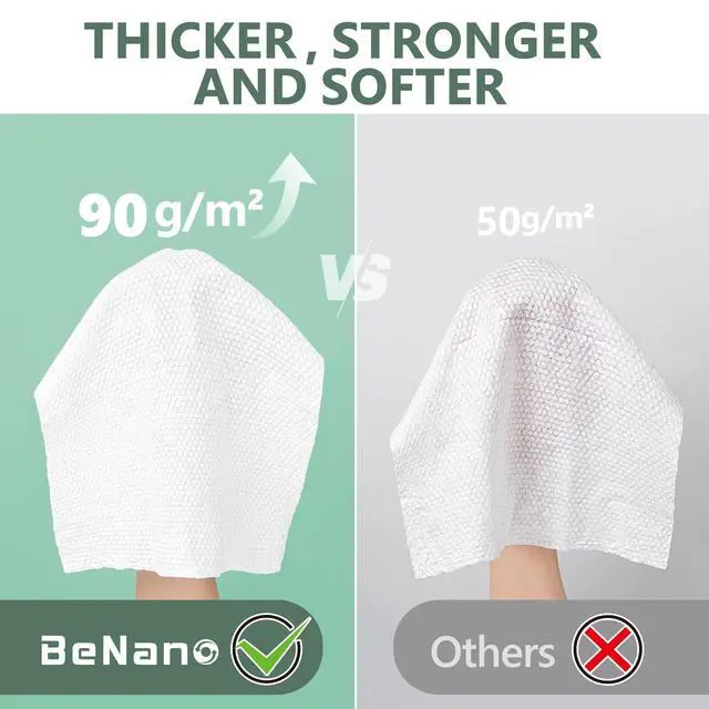 Alt view image 5 of 7 - 7.9x9.5 in Compressed Towels Coin Tissues | 140 Pcs + 2 Cases