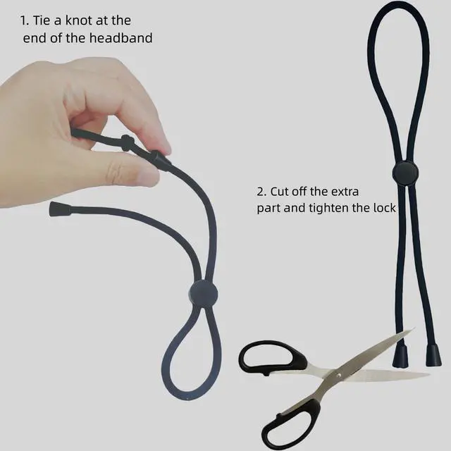Alt view image 4 of 7 - Adjustable Hair Ties for Thick, Curly Hairstyles - Afro Puffs, Ponytails, Locs, Pineapples for Black Women and Girls (Pack of 6)