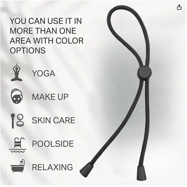 Alt view image 6 of 7 - Adjustable Hair Ties for Thick, Curly Hairstyles - Afro Puffs, Ponytails, Locs, Pineapples for Black Women and Girls (Pack of 6)