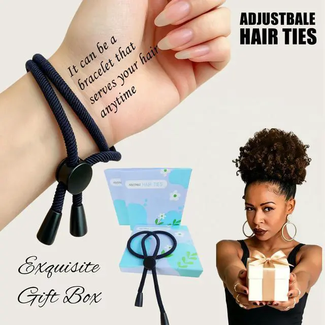 Alt view image 5 of 7 - 6PCS Adjustable Headband Hair Tie for Thick Heavy Natural Kinky & Curly Hair, C-1 Count (Pack of 6)