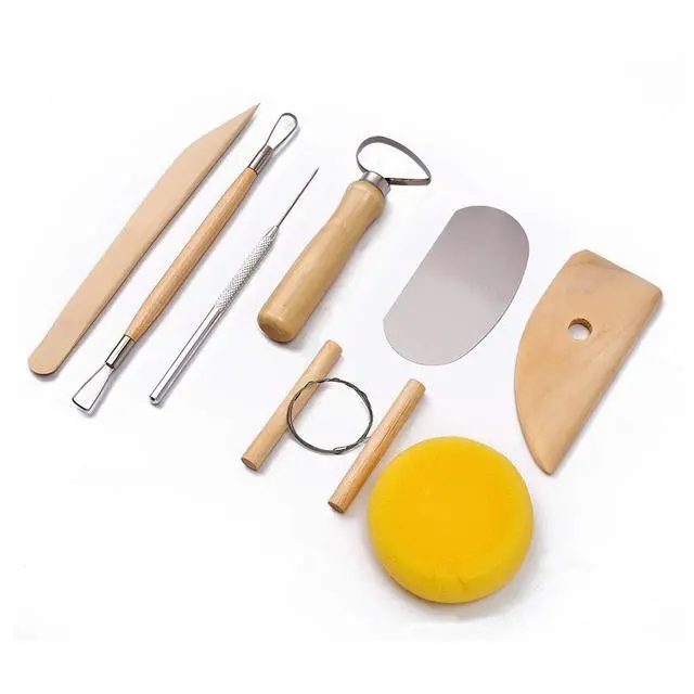 Alt view image 2 of 4 - S8 Pcs Pottery & Clay Sculpting Tools
