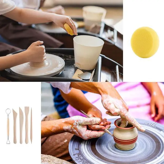 Alt view image 7 of 7 - Polymer Clay Tools Kit, 25PCS Pottery Clay Sculpting Modeling Tools