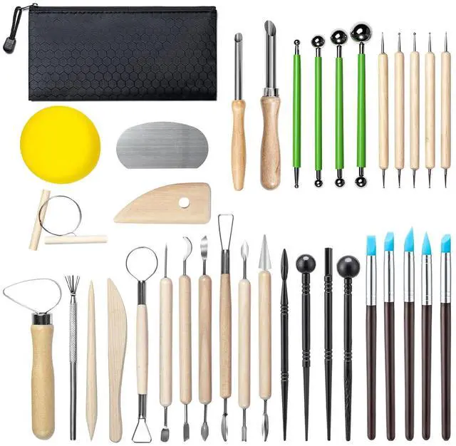 Main image of 36 PCS Clay Tool, Clay Sculpting Tools Kit