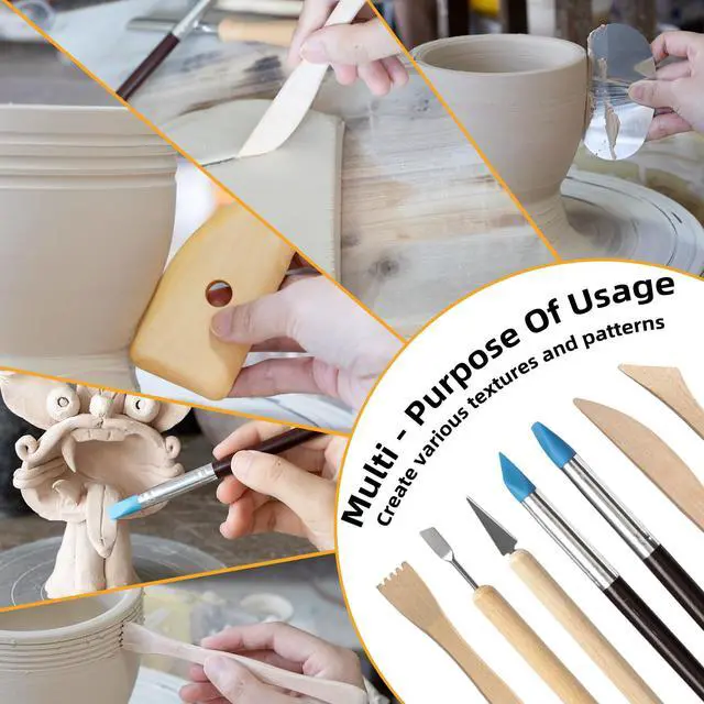Alt view image 6 of 7 - 29 PCS Clay Tool, Clay Sculpting Tools Kit