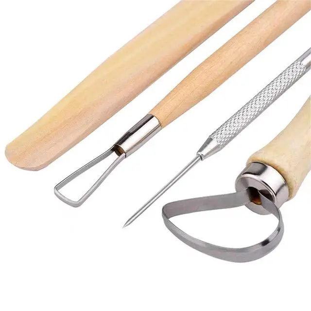 Alt view image 3 of 5 - 19 Pcs Pottery Tools & Clay Sculpting Tools